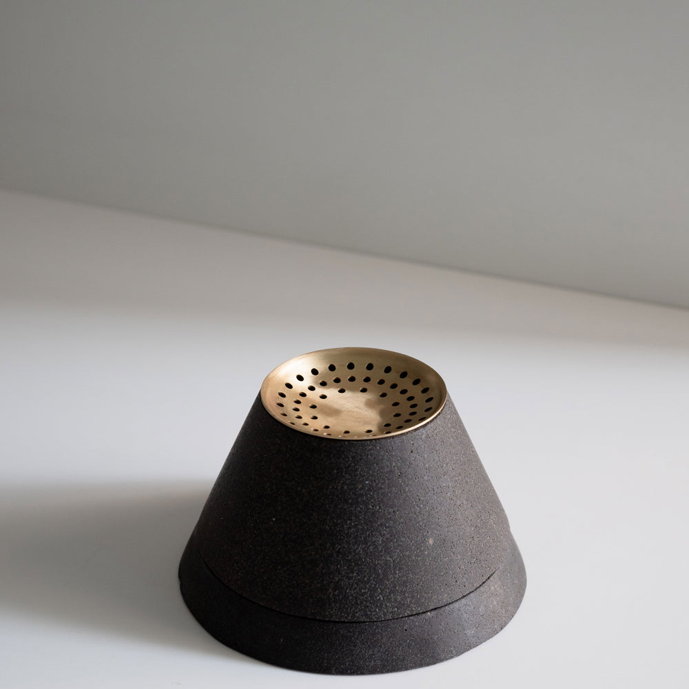 46 - Harrat, Basalt Scent Diffuser & Incense Burner