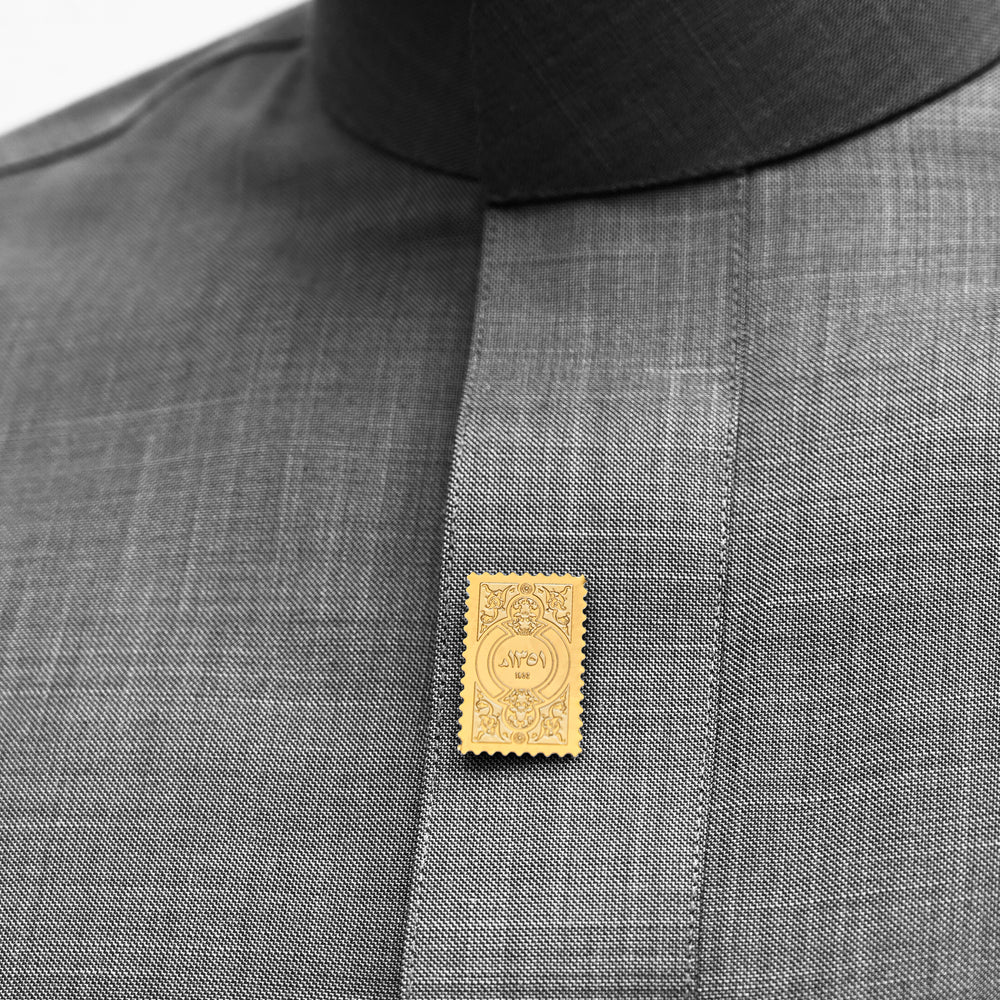 Concept 67 - Saudi Stamp Gold Plated Pin