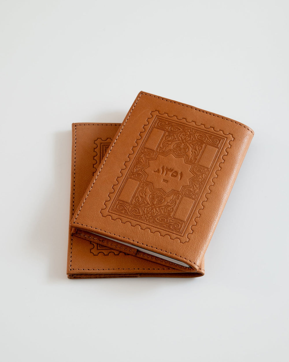 Concept 66 - Saudi Stamps Leather Passport Sleeve