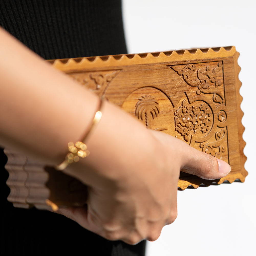 
                      
                        Concept 71 | Saudi Stamp Clutch
                      
                    